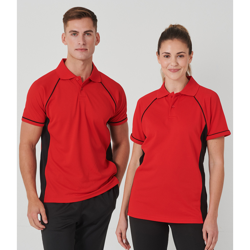 Finden + Hales Performance Panel Polo Shirt Thumbnail
