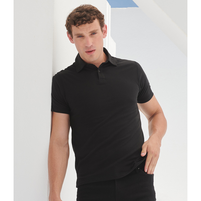 SF Clothing Stretch Piqué Polo Shirt Thumbnail