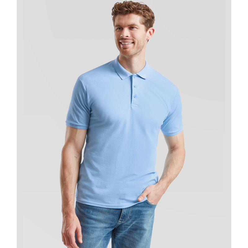 Fruit of the Loom Poly/Cotton Piqué Polo Shirt Thumbnail