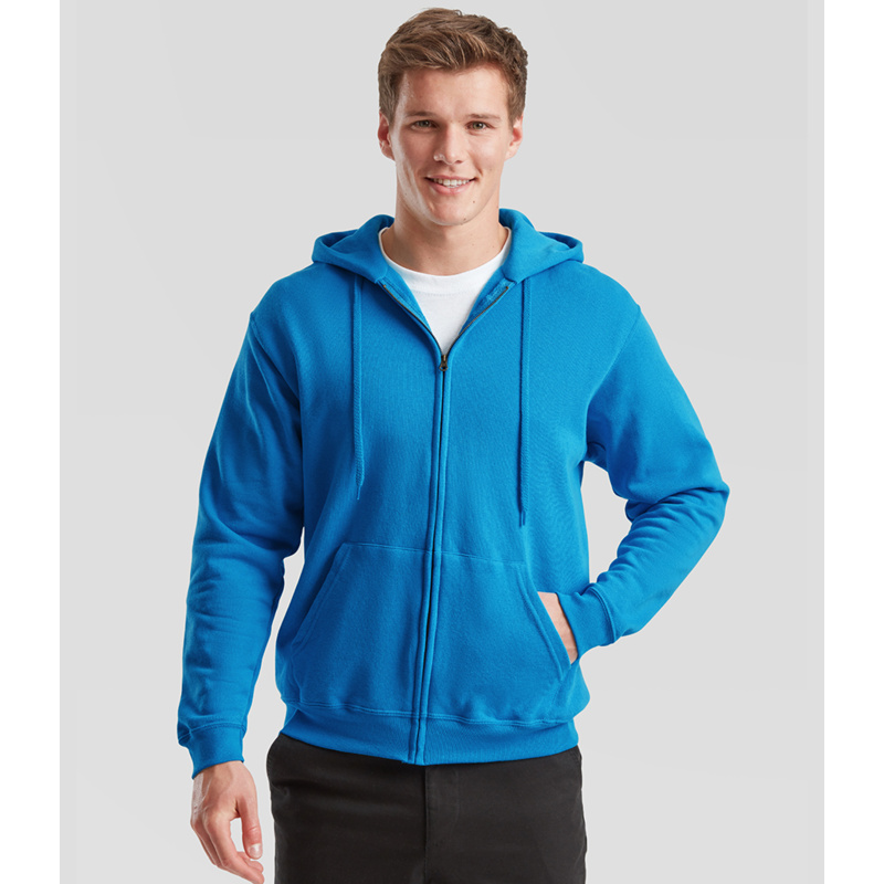 Fruit of the Loom Classic Zip Hooded Sweatshirt Thumbnail