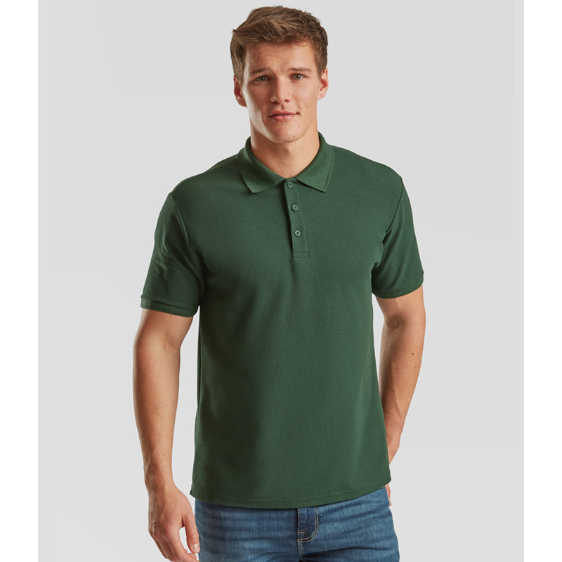 Fruit of the Loom Heavy Poly/Cotton Piqué Polo Shirt Thumbnail