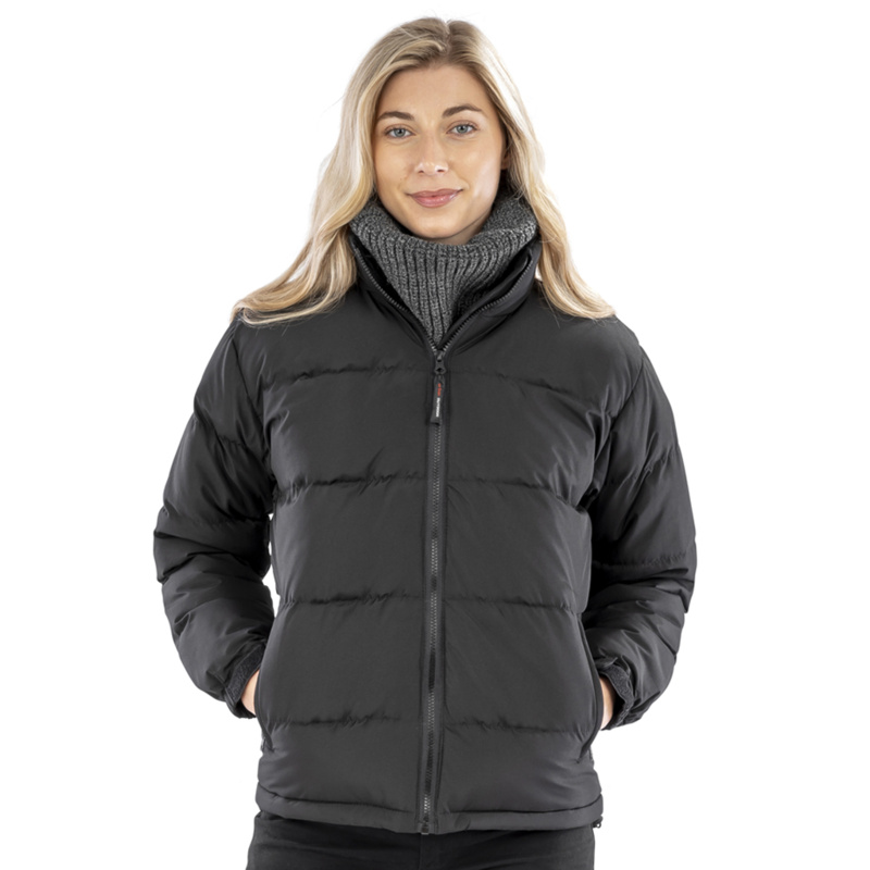 Result Recycled Ladies Holkham Down Feel Jacket Thumbnail