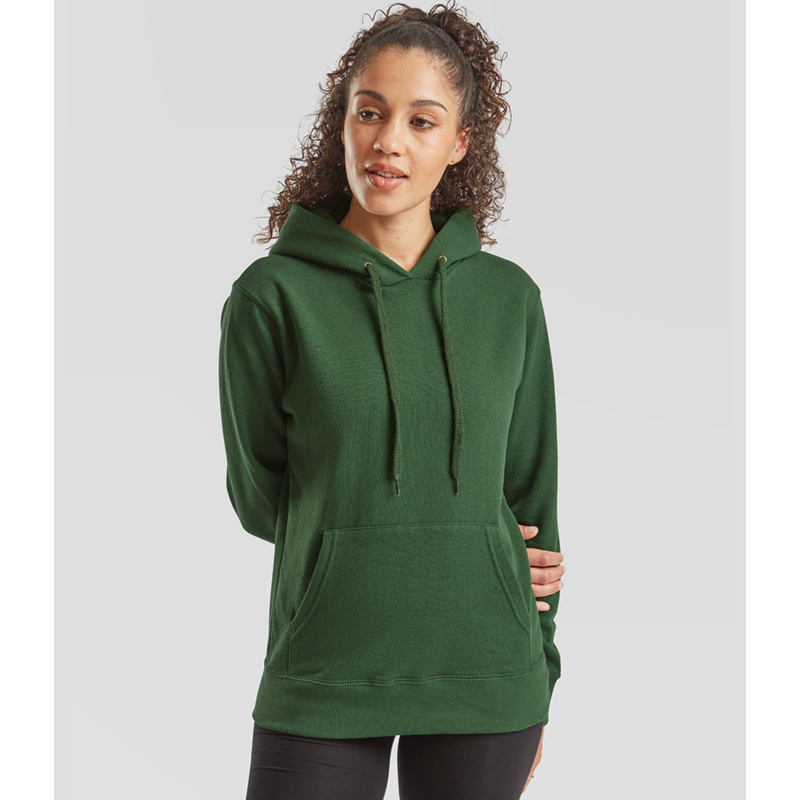 Fruit of the Loom Classic Lady Fit Hooded Sweatshirt Thumbnail