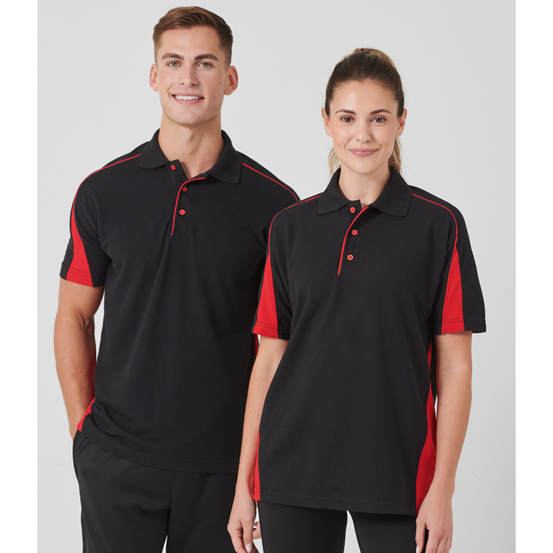 Finden + Hales Club Poly/Cotton Piqué Polo Shirt Thumbnail