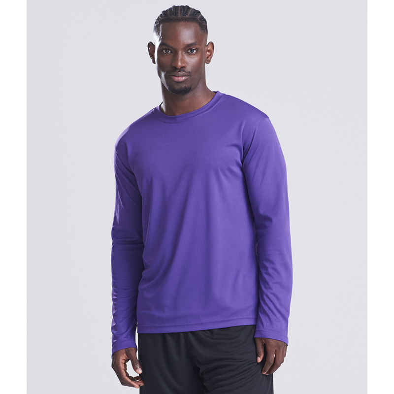 AWDis Cool Long Sleeve Wicking T-Shirt Thumbnail