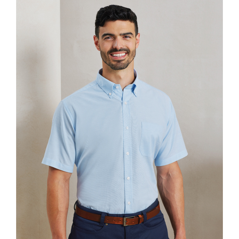 Premier Signature Short Sleeve Oxford Shirt Thumbnail