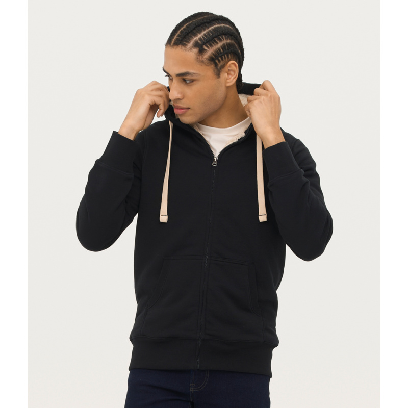 SOL'S Unisex Sherpa Hooded Jacket Thumbnail