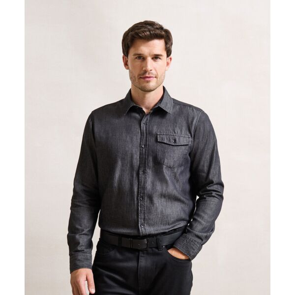 Jeans stitch denim shirt Thumbnail