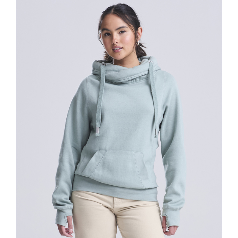 AWDis Cross Neck Hoodie Thumbnail