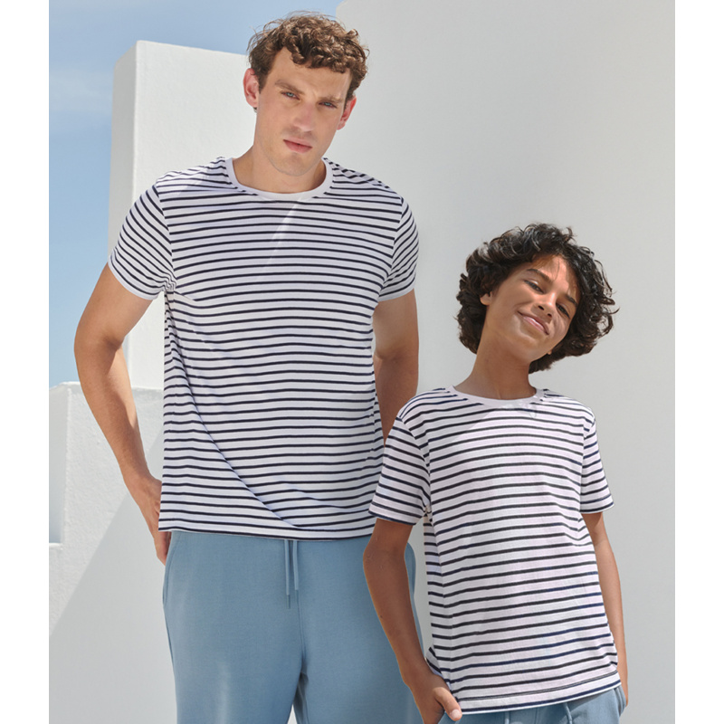 SF Clothing Unisex Striped T-Shirt Thumbnail