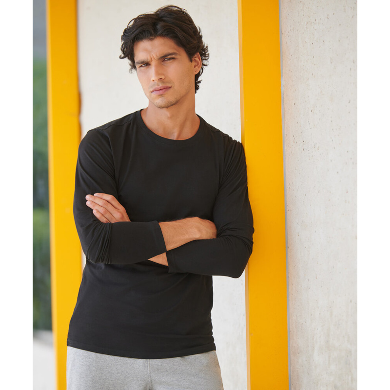 Feel good long sleeved stretch t-shirt Thumbnail
