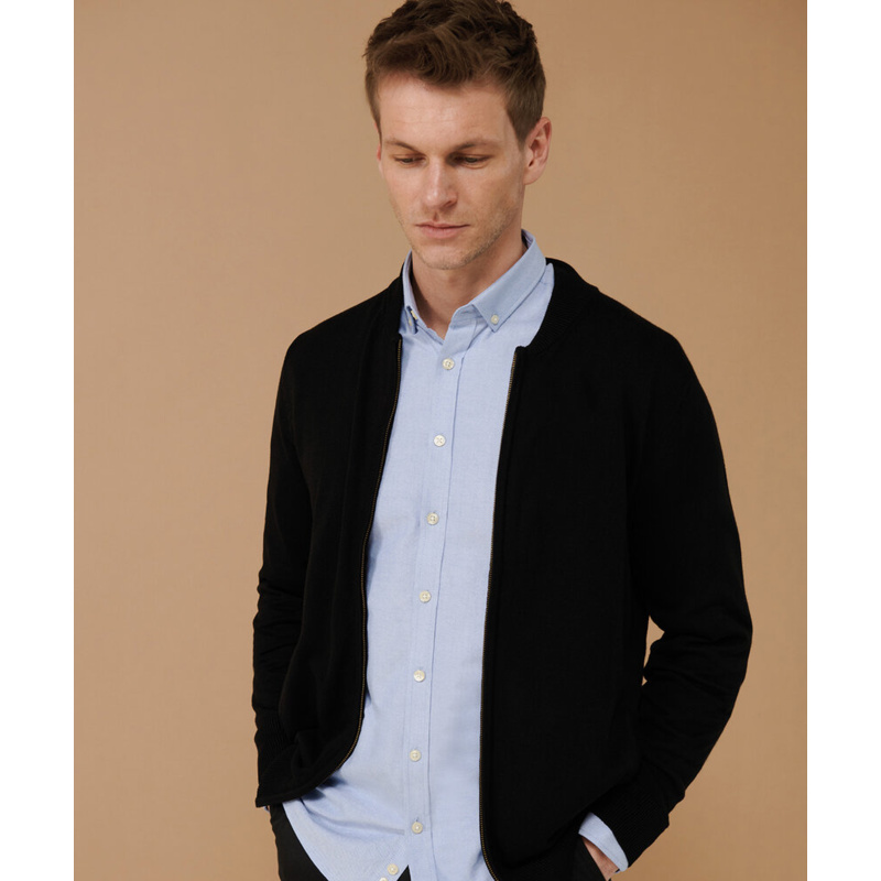 Unisex zip-through cardigan Thumbnail