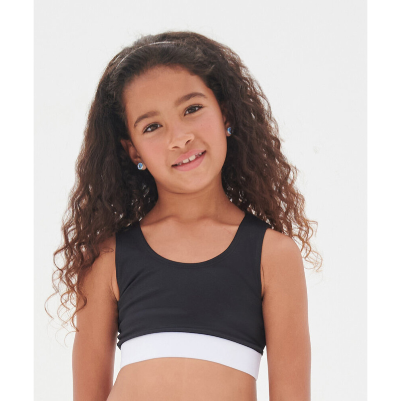 Kids fashion crop top Thumbnail