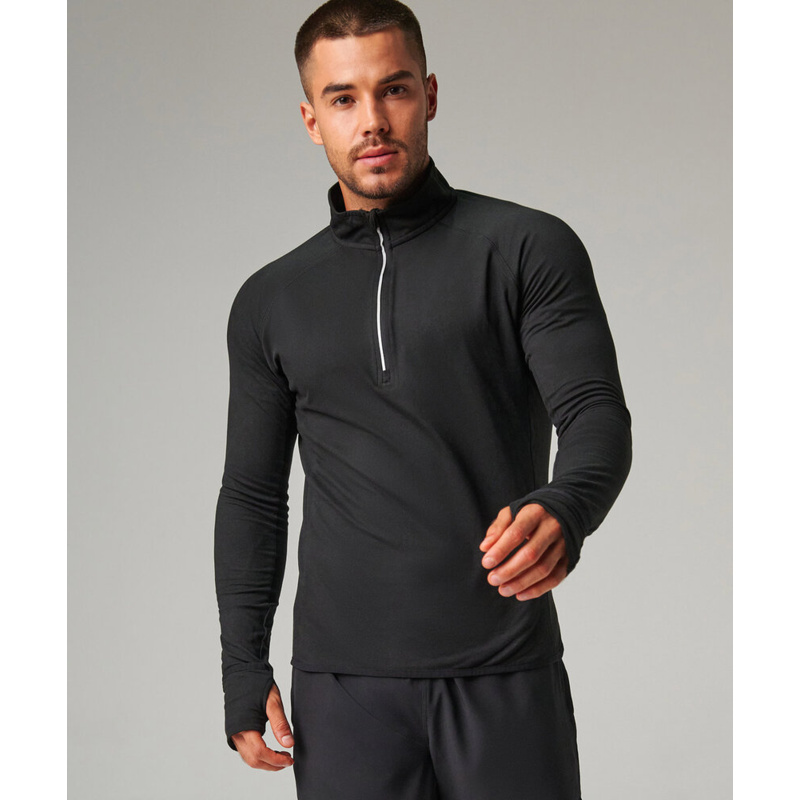 Long-sleeved ¼ zip top Thumbnail