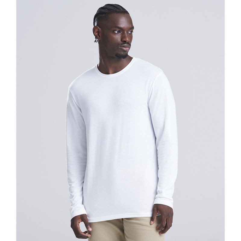 AWDis Long Sleeve Tri-Blend T-Shirt Thumbnail