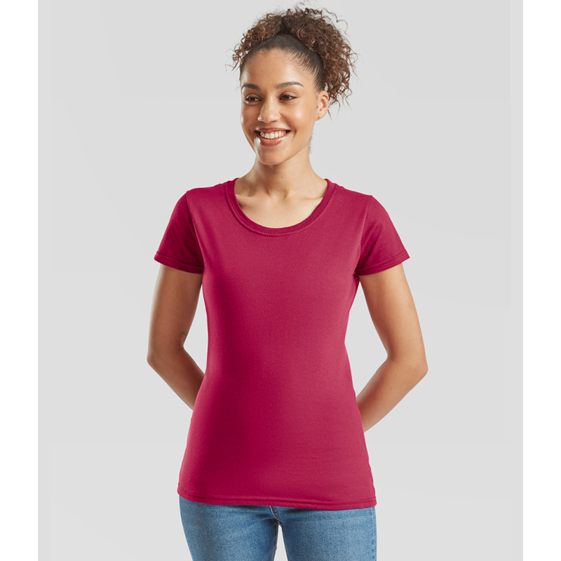 Fruit of the Loom Ladies Iconic 195 T-Shirt Thumbnail