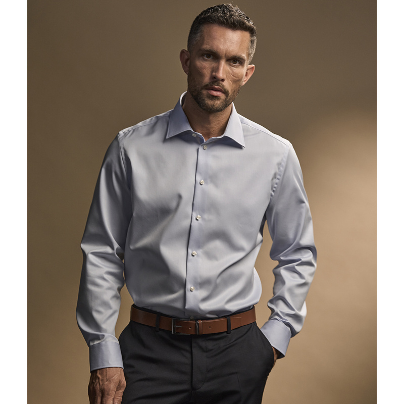 Tee Jays Luxury Comfort Fit Long Sleeve Oxford Shirt Thumbnail
