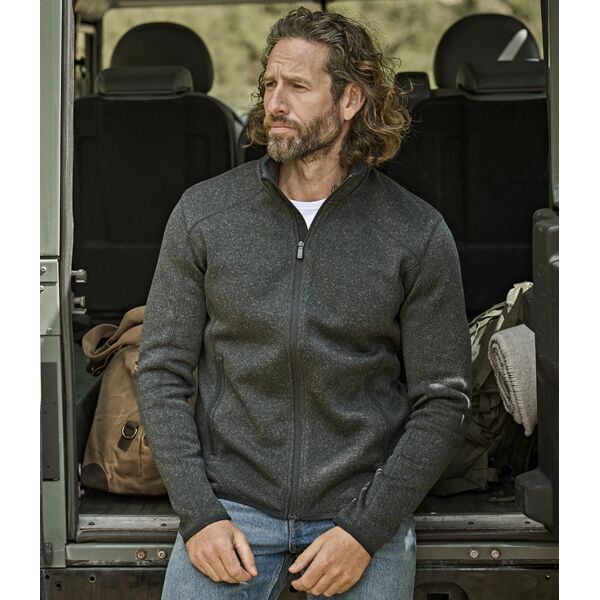 Tee Jays Knitted Outdoor Fleece Jacket Thumbnail