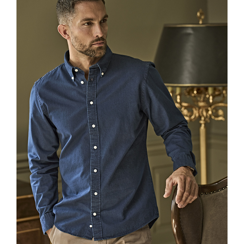 Tee Jays Long Sleeve Casual Twill Shirt Thumbnail