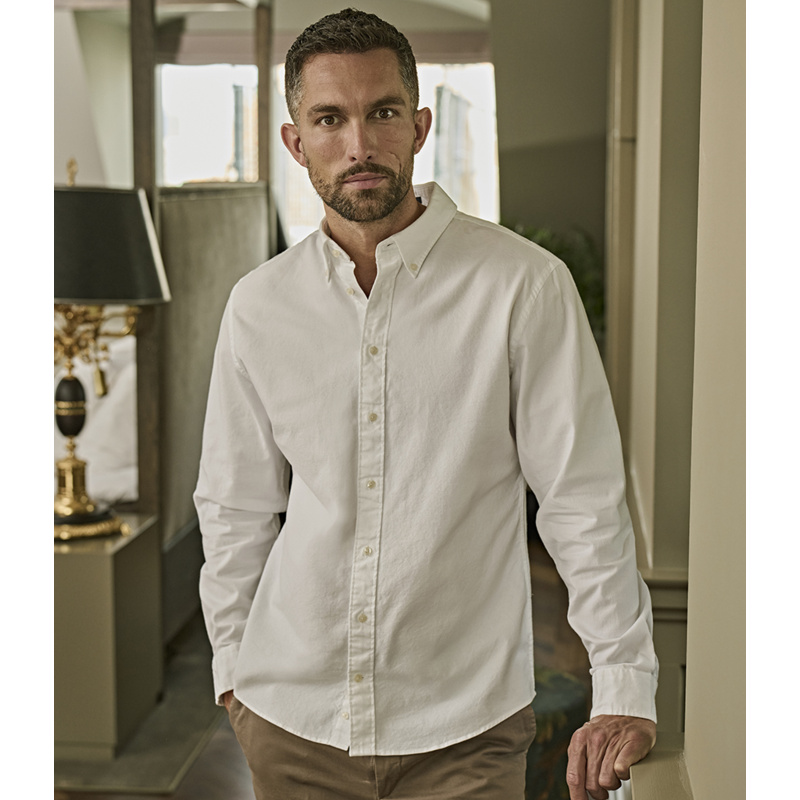 Tee Jays Perfect Long Sleeve Oxford Shirt Thumbnail