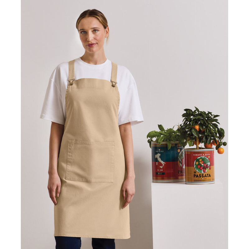 Cross back 'barista' bib apron Thumbnail