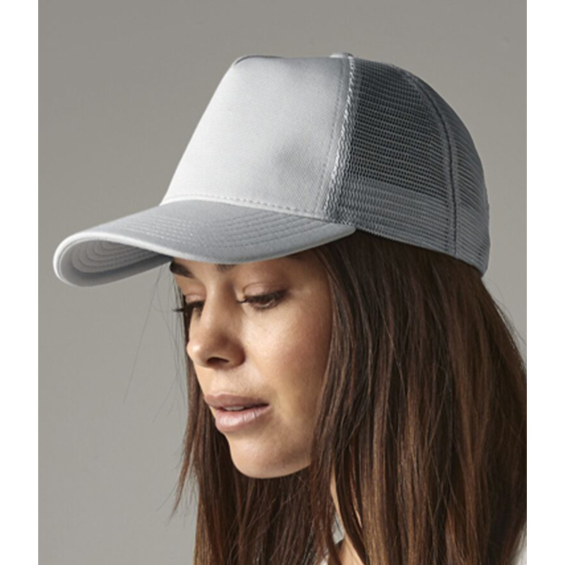 Beechfield Microknit Snapback Trucker Cap Thumbnail