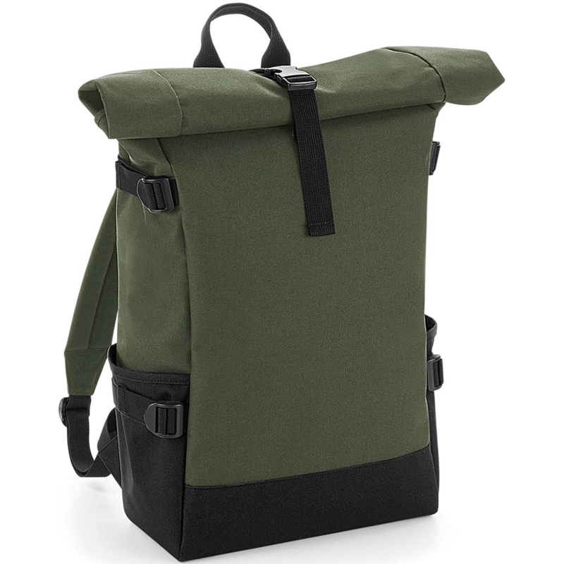BagBase Block Roll-Top Backpack Thumbnail