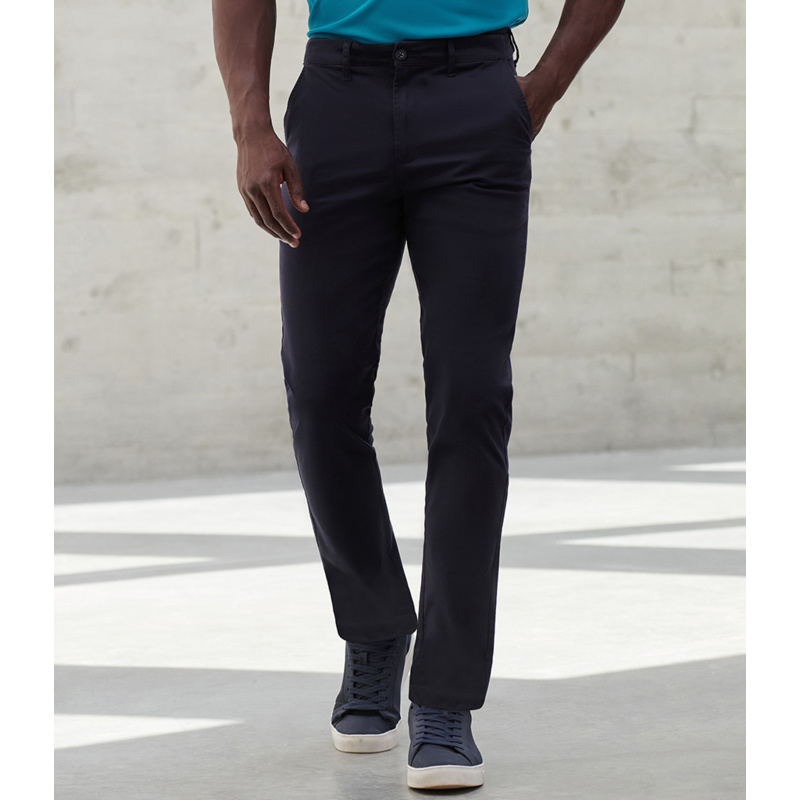 Henbury Stretch Flex Waistband Chino Trousers Thumbnail
