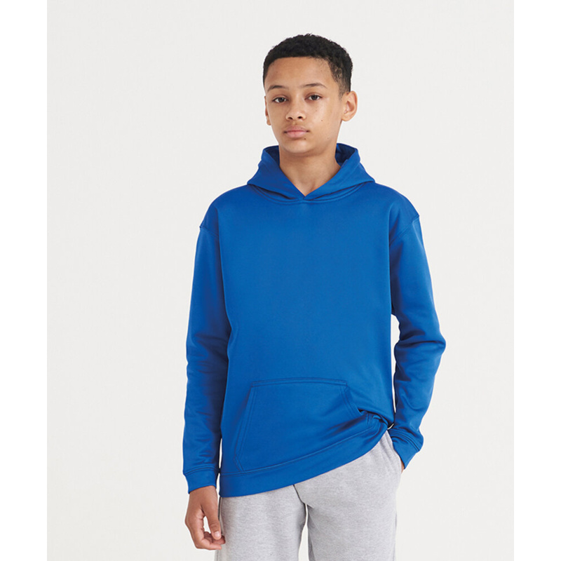 Kids sports polyester hoodie Thumbnail