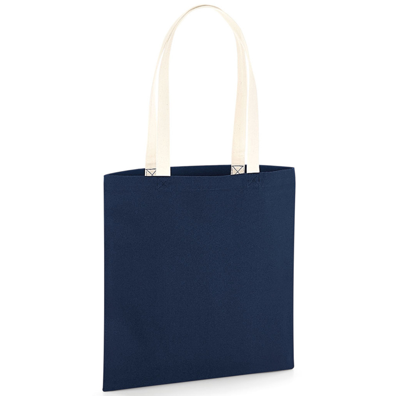 Westford Mill EarthAware® Organic Bag For Life - Contrast Handles Thumbnail