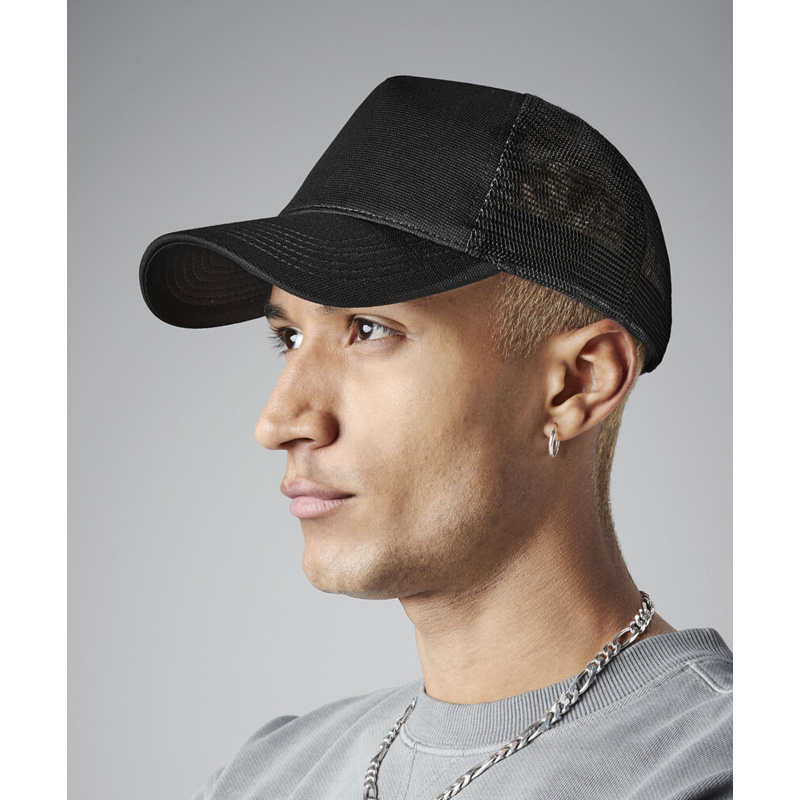 Microknit snapback trucker Thumbnail