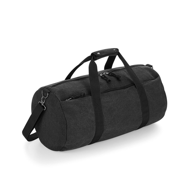 Vintage canvas barrel bag Thumbnail