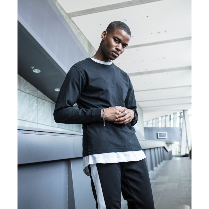 Long sleeve with cuff rib Thumbnail