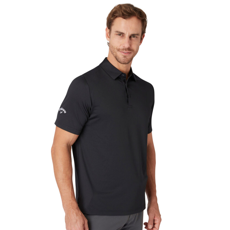 Swing Tech™ solid polo Thumbnail