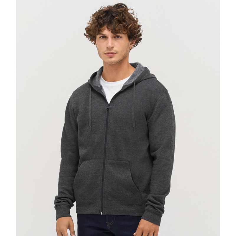 SOL'S Stone Zip Hooded Sweatshirt Thumbnail