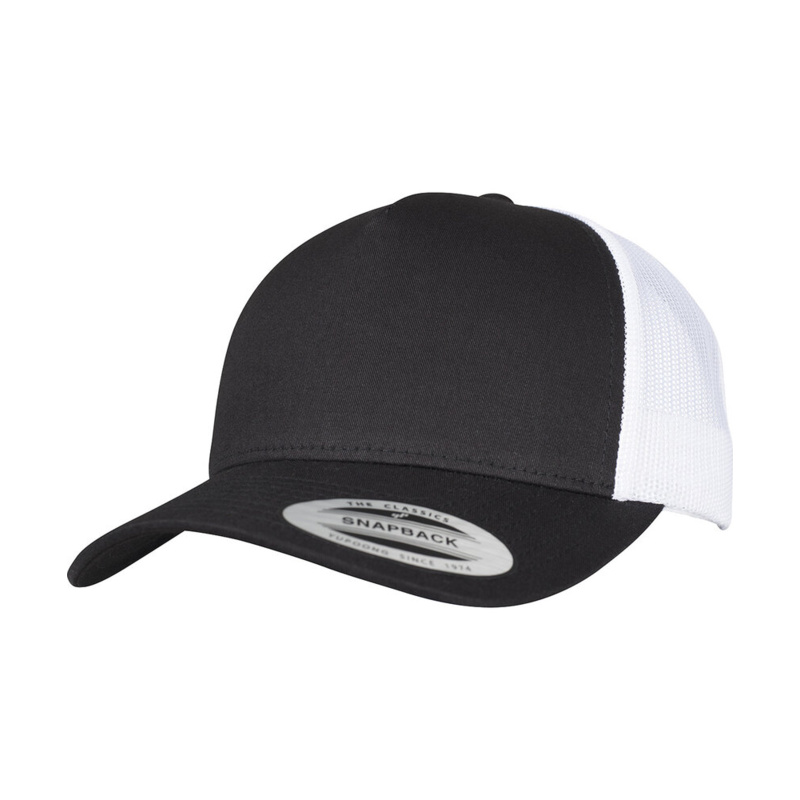 5-panel retro trucker 2-tone cap (6506T) Thumbnail