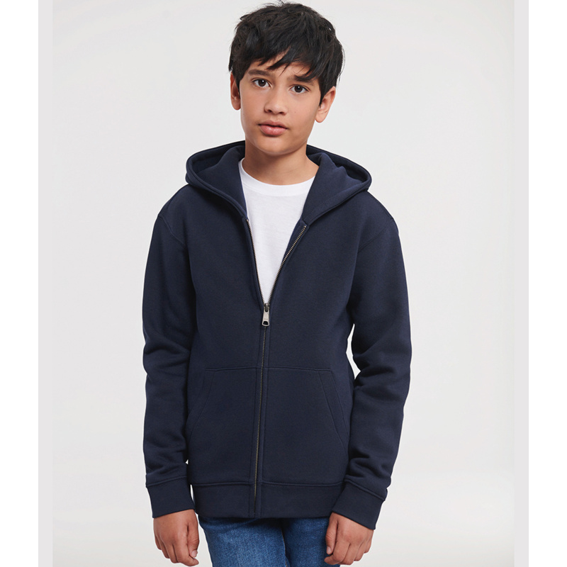 Russell Athletic Kids Authentic Zip Hooded Sweatshirt Thumbnail