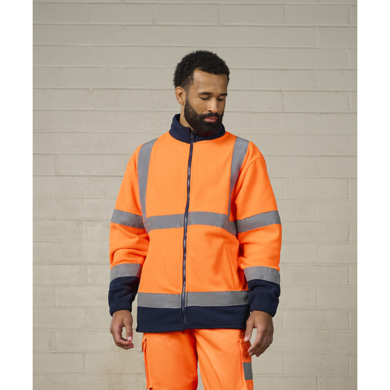 High visibility full-zip fleece Thumbnail
