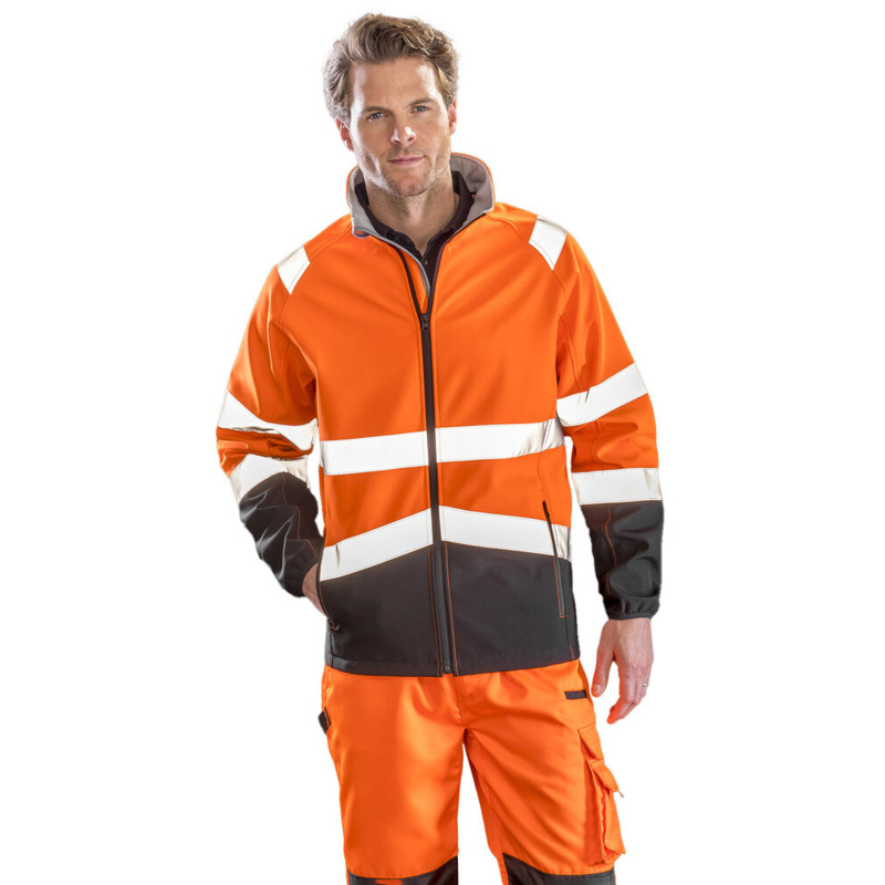Printable safety softshell jacket Thumbnail