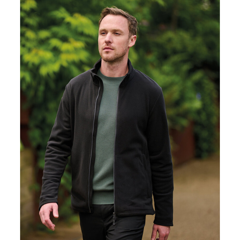 Honestly made recycled full zip microfleece Thumbnail