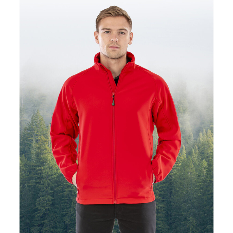 Men's recycled 2-layer printable softshell jacket Thumbnail
