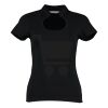 Women's corporate top keyhole neck (regular fit) Thumbnail