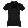 Women's corporate top keyhole neck (regular fit) Thumbnail