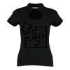 Women's corporate top keyhole neck (regular fit) Thumbnail