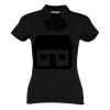 Women's corporate top keyhole neck (regular fit) Thumbnail