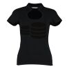 Women's corporate top keyhole neck (regular fit) Thumbnail