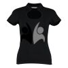 Women's corporate top keyhole neck (regular fit) Thumbnail