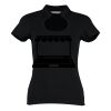 Women's corporate top keyhole neck (regular fit) Thumbnail