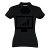 Women's corporate top keyhole neck (regular fit) Thumbnail