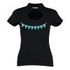 Women's corporate top keyhole neck (regular fit) Thumbnail